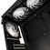 KOLINK OBSERVATORY MX GLASS ARGB MIDI TOWER CASE – BLACK/WHITE (WITH 5 ARGB FANS - 2X140MM & 3X120MM