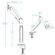 ARCTIC X1-3D - SINGLE MONITOR ARM WITH COMPLETE 3D MOVEMENT IN BLACK COLOUR
