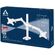 ARCTIC Z2 (GEN 3) - DUAL MONITOR ARM WITH 4-PORT USB HUB IN BLACK COLOR