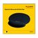 DELOCK MOUSEPAD 12559 ΜΕ ΣΤΉΡΙΓΜΑ ΚΑΡΠΟΎ, 252 X 227MM, ΜΑΎΡΟ