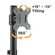 BRATECK ΒΆΣΗ ΓΡΑΦΕΊΟΥ LDT40-T01 ΓΙΑ ΟΘΌΝΗ 17" - 32", 8KG