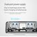 ORICO USB HUB MH4U-U3, 4X USB, 5GBPS, ΔΙΆΦΑΝΟ