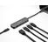 DELOCK USB-C DOCKING STATION 64171, 3X USB, HDMI 4K, USB-C PD 85W, ΓΚΡΙ