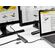 DELOCK USB-C DOCKING STATION 87780, USB & 2X HDMI MST, 4K, ΓΚΡΙ