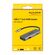 DELOCK USB-C DOCKING STATION 87780, USB & 2X HDMI MST, 4K, ΓΚΡΙ