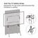 BRATECK ΒΆΣΗ ΔΑΠΈΔΟΥ FS12-46F-01 ΓΙΑ ΤΗΛΕΌΡΑΣΗ 49-70", ΈΩΣ 40KG