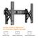 BRATECK ΕΠΙΤΟΊΧΙΑ ΒΆΣΗ LVW02E-46T ΓΙΑ ΤΗΛΕΌΡΑΣΗ 37-70", POP-OUT, 70KG