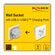 DELOCK ΠΡΊΖΑ ΤΟΊΧΟΥ 11499 ΜΕ ΘΎΡΕΣ ΦΌΡΤΙΣΗΣ USB & USB-C, 18W PD, ΛΕΥΚΉ