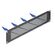 DELOCK ΚΆΛΥΜΜΑ PANEL 67036 ΓΙΑ 19"/2U RACK, ΜΕ ΑΕΡΑΓΩΓΟΎΣ, ΜΑΎΡΟ