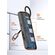 LDNIO DOCKING STATION DS-25H, 5 ΘΥΡΏΝ, USB-C ΣΎΝΔΕΣΗ, 4K, 100W PD, ΜΑΎΡΟ