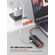 LDNIO DOCKING STATION DS-25H, 5 ΘΥΡΏΝ, USB-C ΣΎΝΔΕΣΗ, 4K, 100W PD, ΜΑΎΡΟ