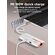 LDNIO DOCKING STATION DS-26U, 6 ΘΥΡΏΝ, USB-C ΣΎΝΔΕΣΗ, 4K, 100W PD, ΛΕΥΚΌ