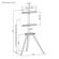 BRATECK ΒΆΣΗ ΔΑΠΈΔΟΥ FS35-44F-02 ΓΙΑ ΤΗΛΕΌΡΑΣΗ 45-65" ΈΩΣ 40KG, ΜΕ ΡΆΦΙ