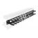 POWERTECH CABLE MANAGEMENT NETW-0028 ΓΙΑ RACK 19"/1U, ΜΕΤΑΛΛΙΚΌ, ΜΑΎΡΟ