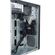 POWERTECH PC CASE PT-1308 ΜΕ 550W PSU, ATX, 330X175X405MM, ΜΑΎΡΟ