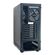 POWERTECH GAMING PC CASE PT-1309, TEMPERED GLASS, 4X ARGB FAN, ATX, 340X200X436MM, ΜΑΎΡΟ