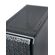 POWERTECH GAMING PC CASE PT-1309, TEMPERED GLASS, 4X ARGB FAN, ATX, 340X200X436MM, ΜΑΎΡΟ