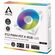 ARCTIC P12 PWM PST A-RGB WHITE 0DB – 120MM PRESSURE OPTIMIZED CASE FAN PWM CONTROLLED SPEED WITH PST