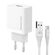 POWERTECH ΦΟΡΤΙΣΤΉΣ ΤΟΊΧΟΥ PT-1322 ΜΕ ΚΑΛΏΔΙΟ USB-C, USB, 12W, ΛΕΥΚΌΣ