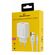 POWERTECH ΦΟΡΤΙΣΤΉΣ ΤΟΊΧΟΥ PT-1323 ΜΕ ΚΑΛΏΔΙΟ LIGHTNING, USB, 12W, ΛΕΥΚΌΣ