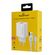 POWERTECH ΦΟΡΤΙΣΤΉΣ ΤΟΊΧΟΥ PT-1324 ΜΕ ΚΑΛΏΔΙΟ USB-C, 2X USB, 12W, ΛΕΥΚΌΣ