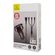 USAMS ΦΟΡΤΙΣΤΉΣ ΑΥΤΟΚΙΝΉΤΟΥ C13 & ΚΑΛΏΔΙΟ 3 ΣΕ 1, 2X USB, 2.1A, ΜΑΎΡΟ