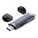 POWERTECH CARD READER PT-1343 ΓΙΑ SD & MICRO SD, USB 3.2, 5GBPS, ΓΚΡΙ