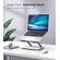 POWERTECH ΕΠΙΤΡΑΠΈΖΙΑ ΒΆΣΗ ΓΙΑ LAPTOP/TABLET PT-1354 ΈΩΣ 18.3", FOLDABLE, ΜΑΎΡΗ