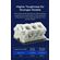 CREALITY HYPER PLA RFID BLUE - FAST PRINTING FILAMENT WITH CFS TAG 1KG 1.75 (3301010404)