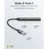 GOOBAY USB HUB 74456, 4X ΘΥΡΏΝ, USB 3.2, 5GBPS, USB ΣΎΝΔΕΣΗ, ΓΚΡΙ