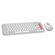 LOGITECH KEYBOARD/MOUSE POP ICON COMBO WHITE