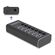 DELOCK USB HUB 64326 ΜΕ ΔΙΑΚΌΠΤΕΣ, 7X ΘΥΡΏΝ, 10GBPS, USB/USB-C ΣΎΝΔΕΣΗ, ΜΑΎΡΟ