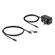 DELOCK USB HUB 64326 ΜΕ ΔΙΑΚΌΠΤΕΣ, 7X ΘΥΡΏΝ, 10GBPS, USB/USB-C ΣΎΝΔΕΣΗ, ΜΑΎΡΟ