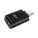SILICON POWER CARD READER C200 ΓΙΑ MICRO SD, USB-C, USB 3.2, 180/165MBPS, ΜΑΎΡΟ