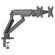 ANDA SEAT MONITOR ARM / STAND A6D-2S  BLACK DUAL, WEIGHT CAPACITY (PER SCREEN): 2-9KG