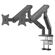 ANDA SEAT MONITOR ARM / STAND A9-2S BLACK DUAL, WEIGHT CAPACITY (PER SCREEN): 2-15KG