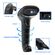 GTCODESTAR BARCODE SCANNER X-9701B, 1D & 2D, ΕΝΣΎΡΜΑΤΟ & ΑΣΎΡΜΑΤΟ, BLUETOOTH, 2000MAH, ΜΑΎΡΟ
