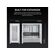 CORSAIR CASE 4000D FRAME (MID-TOWER, WH