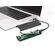 DELOCK ΘΉΚΗ ΓΙΑ M.2 NVME PCIE/SATA SSD 42031, 20GBPS, TOOL FREE, ΜΑΎΡΗ