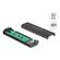 DELOCK ΘΉΚΗ ΓΙΑ M.2 NVME PCIE/SATA SSD 42031, 20GBPS, TOOL FREE, ΜΑΎΡΗ