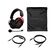 HYPERX CLOUD ALPHA OVER EAR WIRED GAMING HEADSET BLACK/RED - 4P5L1AM