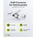 GOOBAY ΒΎΣΜΑ RJ45 65941, CAT 6A UTP, TOOL-FREE, ΛΕΥΚΌ
