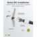 GOOBAY ΒΎΣΜΑ RJ45 65941, CAT 6A UTP, TOOL-FREE, ΛΕΥΚΌ