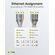 GOOBAY ΒΎΣΜΑ RJ45 65941, CAT 6A UTP, TOOL-FREE, ΛΕΥΚΌ