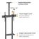 BRATECK ΒΆΣΗ ΔΑΠΈΔΟΥ ΤΗΛΕΌΡΑΣΗΣ T1042T, 37-70" ΈΩΣ 45KG, ΜΕ ΡΆΦΙΑ & ΡΟΔΆΚΙΑ