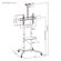 BRATECK ΒΆΣΗ ΔΑΠΈΔΟΥ ΤΗΛΕΌΡΑΣΗΣ T1042T, 37-70" ΈΩΣ 45KG, ΜΕ ΡΆΦΙΑ & ΡΟΔΆΚΙΑ