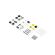 INSTA360 BUTTON STICKER SET - TACTILE BUTTON STICKERS, LOCATE EASIER THE BUTTONS