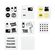 INSTA360 BUTTON STICKER SET - TACTILE BUTTON STICKERS, LOCATE EASIER THE BUTTONS