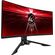 ASROCK PHANTOM PG34WQ15R3A VA CURVED GAMING MONITOR 34 QHD 2560X1440 165HZ