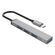 ORICO USB HUB AH-13, 4X ΘΥΡΏΝ, USB 3.0, 5GBPS, USB-C ΣΎΝΔΕΣΗ, ΓΚΡΙ